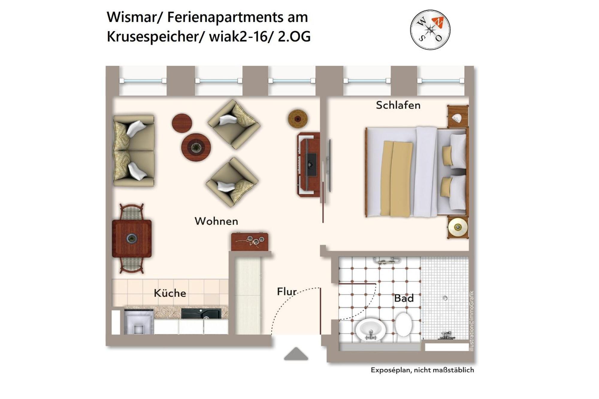 Ferienapartments Am Krusespeicher Ferienapartments Am Krusespeicher 2-16 Wißmar Exteriör bild